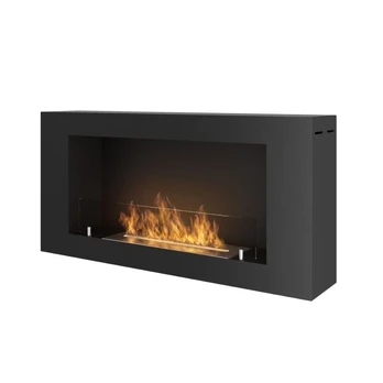 SIMPLEFIRE BLACKBOX 910 pie sienas stiprināms biokamīns