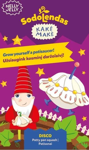 Patisonų sėklos KAKĖ MAKĖ DISCO, Sodolendas, 2 g
