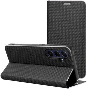 Dėklas knygutė iPhone 16 Pro Max - Juodas