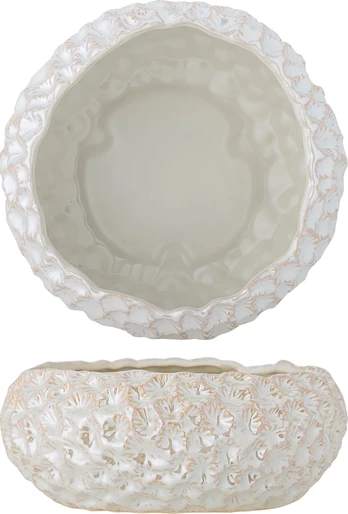 Bloomingville - Lowen Bowl - White