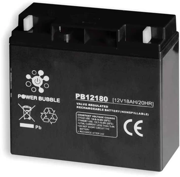 Akumuliatorius Power Bubble PB1218 (18Ah, 12V)