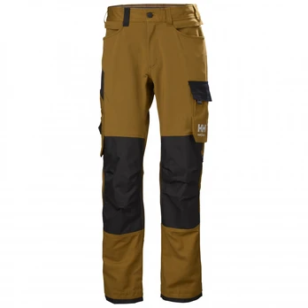 Pant Oxford 4X cnct stretch, brown/black C52, Helly Hansen Workwear