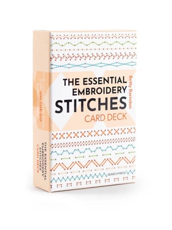 Essential Embroidery Stitches Card Deck