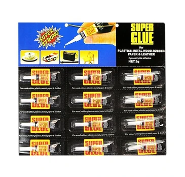 Super klijai Power Glue XJ-8882, 12 vnt.