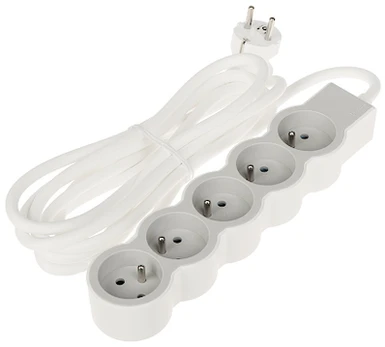 LISTWA ZASILAJĄCA LE-049492 (5 GNIAZD) 3 m LEGRAND