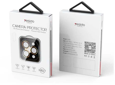 yesido Lens Protector WB27 iPhone 14 Pro Juodas