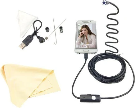 Xrec Endoscope USB 3,5 m tikrinimo kamera – standus kabelis