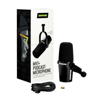 Mikrofonas Shure MV7+