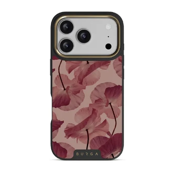 Tender Kiss - iPhone 17 Pro Case, Elite Dark (MagSafe) / Gold