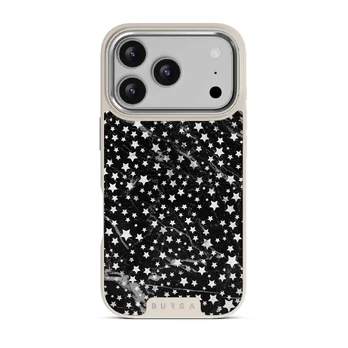 Starry Night - Stars iPhone 17 Pro Case, Elite Light (MagSafe) / Silver