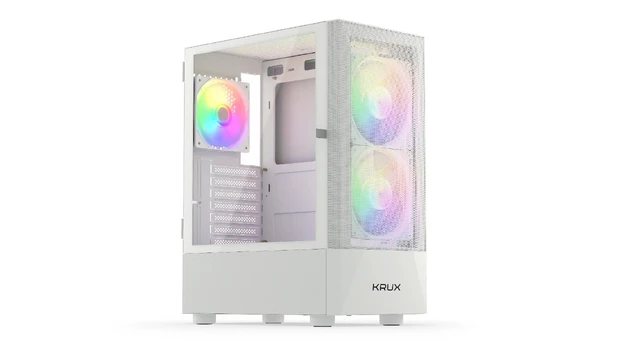 Krux Vako Baltas RGB (KRXD005)