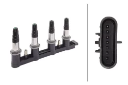 HELLA 5DA358 000-321 Ignition coil kaina