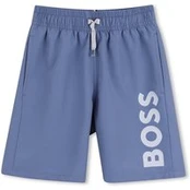 BOSS Plaukimo šortai J53171 S Mėlyna Regular Fit