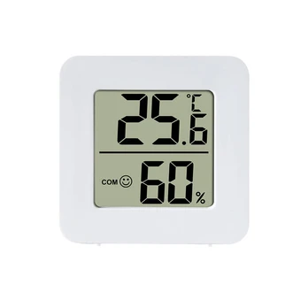 Drėgmės ir temperatūros matuoklis, baltas, 1 vnt.