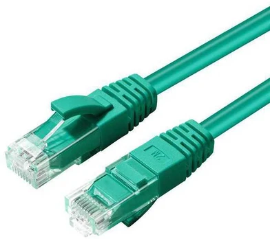 MicroConnect U/UTP CAT5e 0.5M Žalias PVC Unshielded Network Cable,