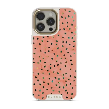 Watermelon Shake - iPhone 16 Pro Max Case, Elite Light (MagSafe) / Gold