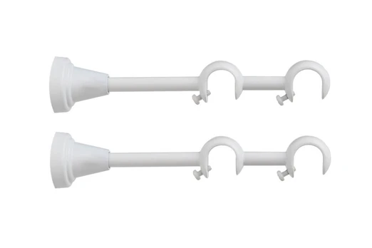 Dvigubas metalinis karnizo laikiklis 19 mm+19 mm