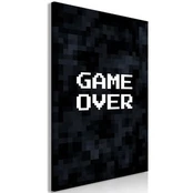 Reprodukcija Artgeist Pixel Game Over, 40 cm x 60 cm