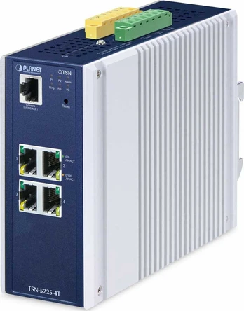 Planet Technology Corp Planet Industrial L2+ 4-Port Managed TSN Ethernet Switch TS