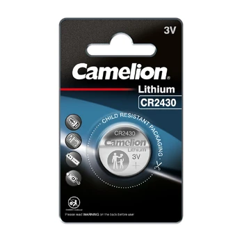 Mikro ličio elementas CR2430, 3V, CAMELION 1 vnt.