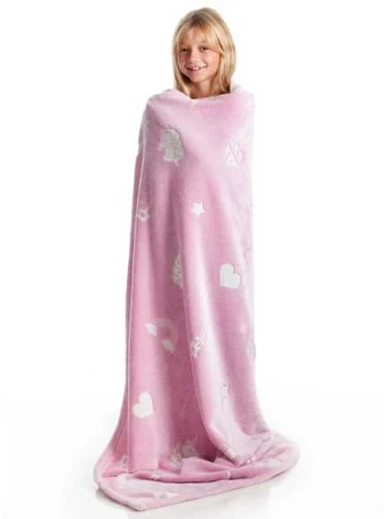 MCU KANGURU Unicorn Glow-in-Dark Plaid