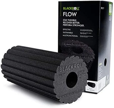 Blackroll Flow raumenų priežiūros volelis, juodas