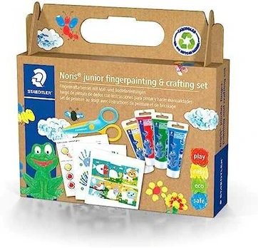 STAEDTLER Fingermalfarbe Noris junior Bastel-Set retail