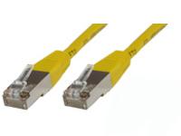 MicroConnect Patrikas, FTP, CAT6, 10m, geltonas (B-FTP610Y)