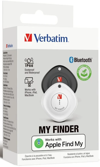 Daiktų ieškiklis Verbatim My Finder 32131, juoda sp., 2 vnt.