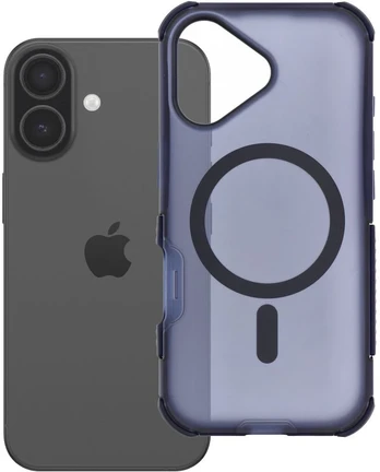 Case for iPhone 17 Forcell F-Protect BumperX Premium compatible with MagSafe navy mėlynas