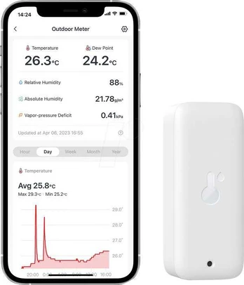 SwitchBot Smart Bundle 3er Pack Thermo-Hygrometer & Hub Mini