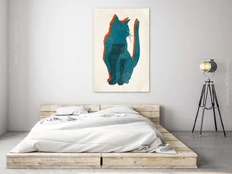 Artgeist Paveikslas - Cat's Moods (1 Part) Vertical kaina