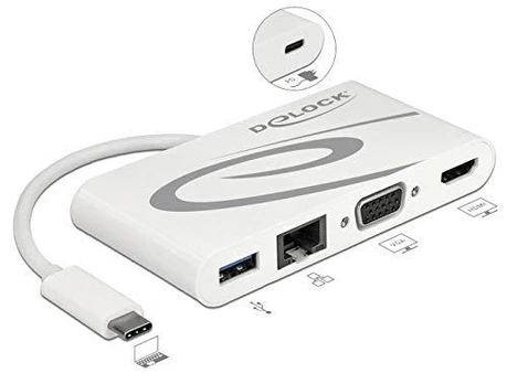 Stotis / replikatorius Delock Docking Stotis USB-C (87731)