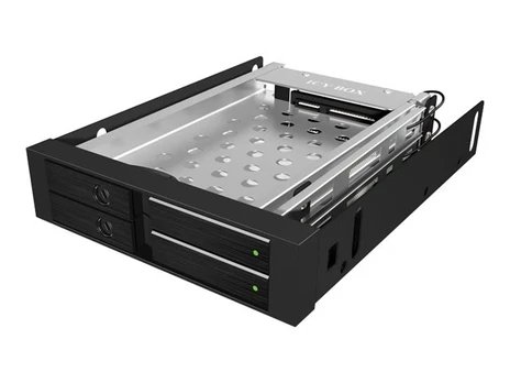 Icy Box IB-2227StS Storage Drive Cage for 2.5" HDD, Black