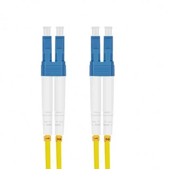 helos LWL Patchkabel OS2 Duplex 3,0mm LC-LC 9/125µm gelb 0,5m LSZH