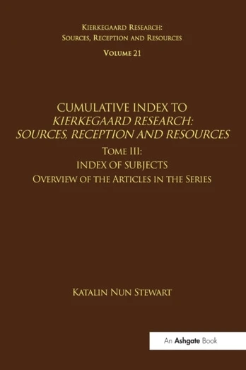 Volume 21, Tome III: Cumulative Index