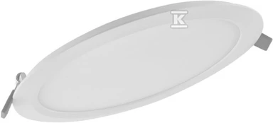 Ledvance Įleidžiama panelė SLIM, apvali 210 18 W 6500 K WT