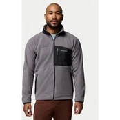 Columbia Fliso džemperis Fast Trek™ Overlay 2135691 Pilka Regular Fit