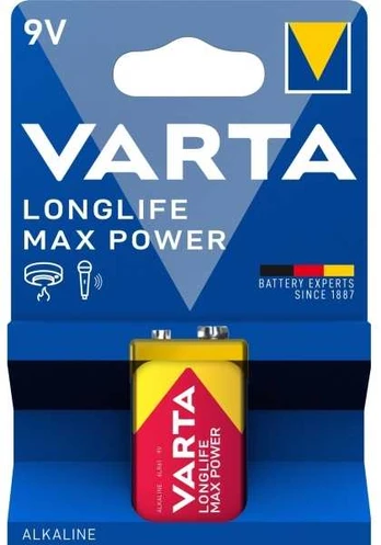 Varta Longlife Max Power 9V 1-pack VLK