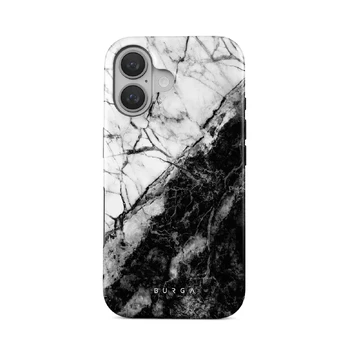 Fatal Contradiction - Black & White Marble iPhone 16 Plus Case, Tough (MagSafe) / N/A