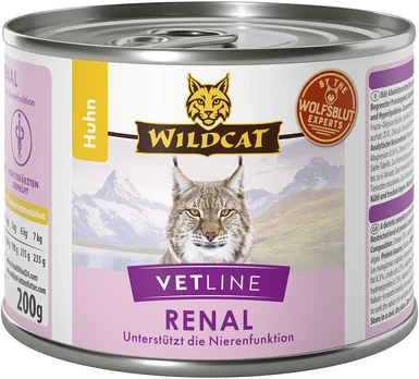 Wildcat - Vetline Renal - vištiena 200 gr