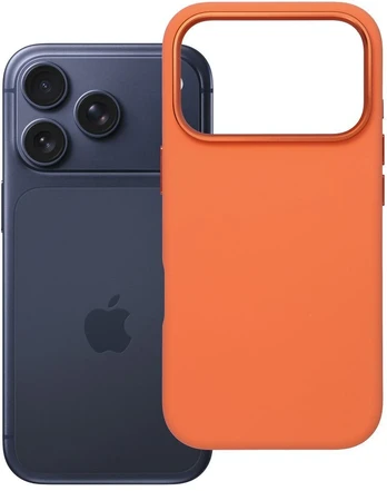 Case for iPhone 18 Pro / 17 Pro Forcell F-Protect Frame Premium compatible with Magsafe oranžinis