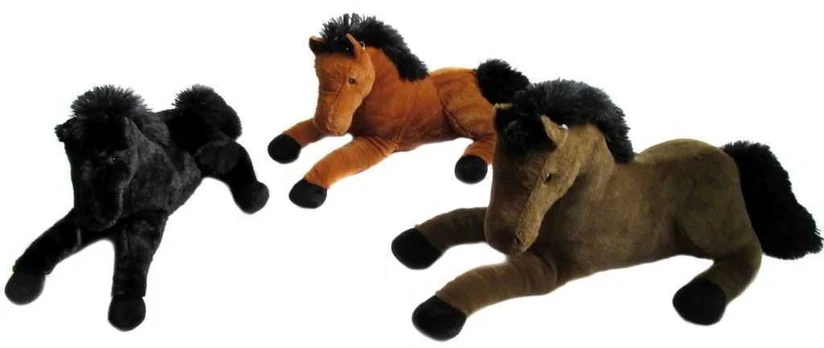 Plush toy - 1049 - HORSE wiht SAOUND - size 50 cm
