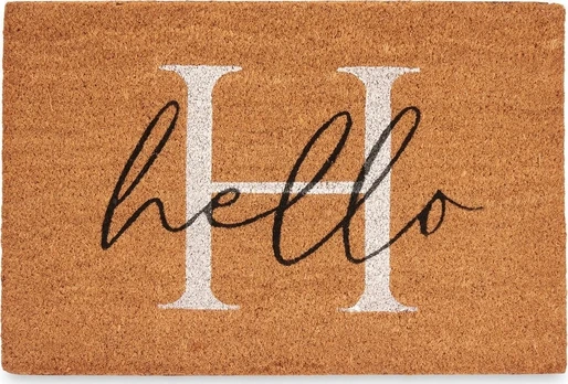Gift Decor Giftdecor Kokoso durų kilimėlis HELLO, 60 x 40 cm