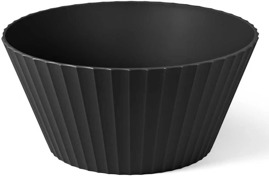 Bowl, 25 cm, juodas, Paestum Collection