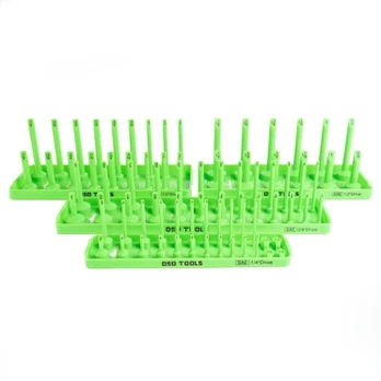 4 DALIŲ GALVUČIŲ PADĖKLAS 1/4", 3/8", 1/2" DS1356