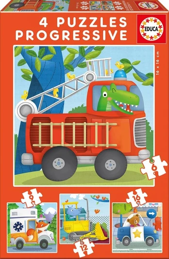 Dėlionė Educa Patrol 6 Dalys (43 pcs)