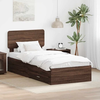 Lovos rėmas Rudas ąžuolas 75 x 190 cm Apdirbta mediena