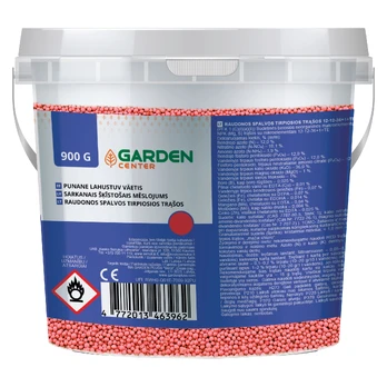 Trąšos universalios Garden Center Raudonos, miltelinės, 0.9 kg