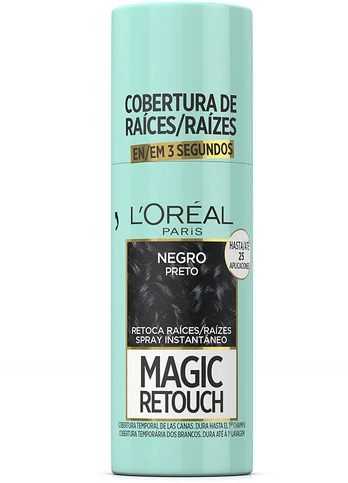 L'Oreal MAGIC RETOUCH #1-juodas purškiklis 75 ml